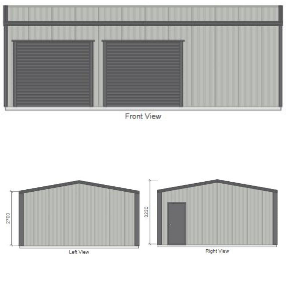 double garage plus workshop - Professional Choice
