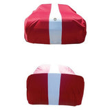 INDOOR CAR COVER RED SOFT SMALL TO LARGE CAR COVERS AND SHELTERS