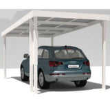 Single solar carport - Car Covers and Shelter