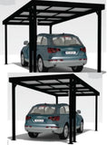 Solar Carport single - Car Covers and Shelter